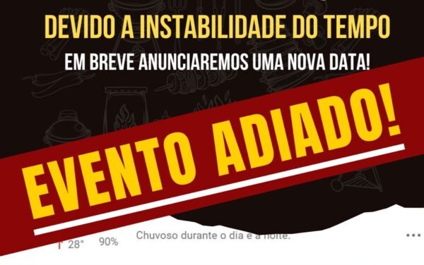 EVENTO DE CONFRATERNIZAÇÃO ADIADO!