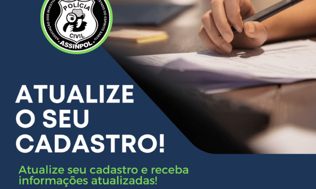 ATUALIZE SEU CADASTRO!