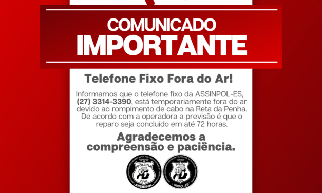 COMUNICADO IMPORTANTE!