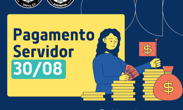 COMUNICADO – PAGAMENTO DOS SERVIDORES