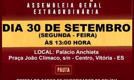 EDITAL DE CONVOCAÇÃO ASSEMBLEIA GERAL PALÁCIO ANCHIETA