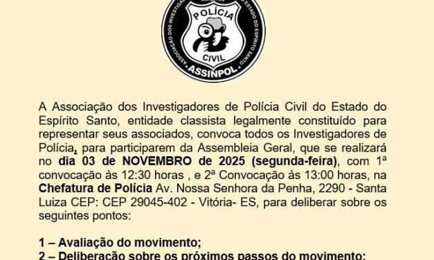 EDITAL ASSEMBLEIA ASSINPOL – ES