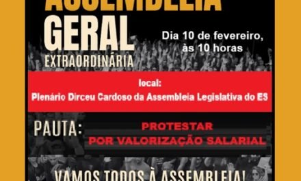 CONVOCAÇÃO ASSEMBLEIA EXTRAORDINÁRIA