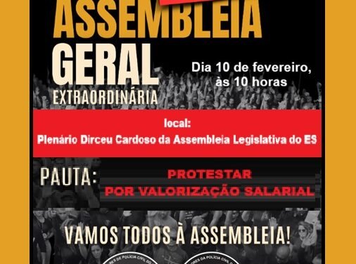 CONVOCAÇÃO ASSEMBLEIA EXTRAORDINÁRIA