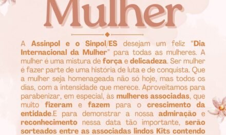 SORTEIO DIA INTERNACIONAL DA MULHER
