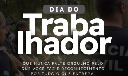 FELIZ DIA DO TRABALHADOR!